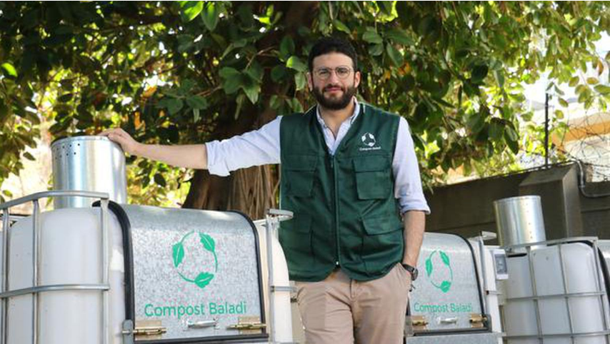 Composting in Lebanon, one ton at a time